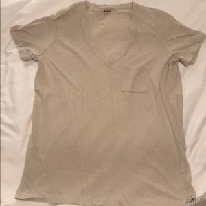 Madewell short sleeve V neck pocket tee